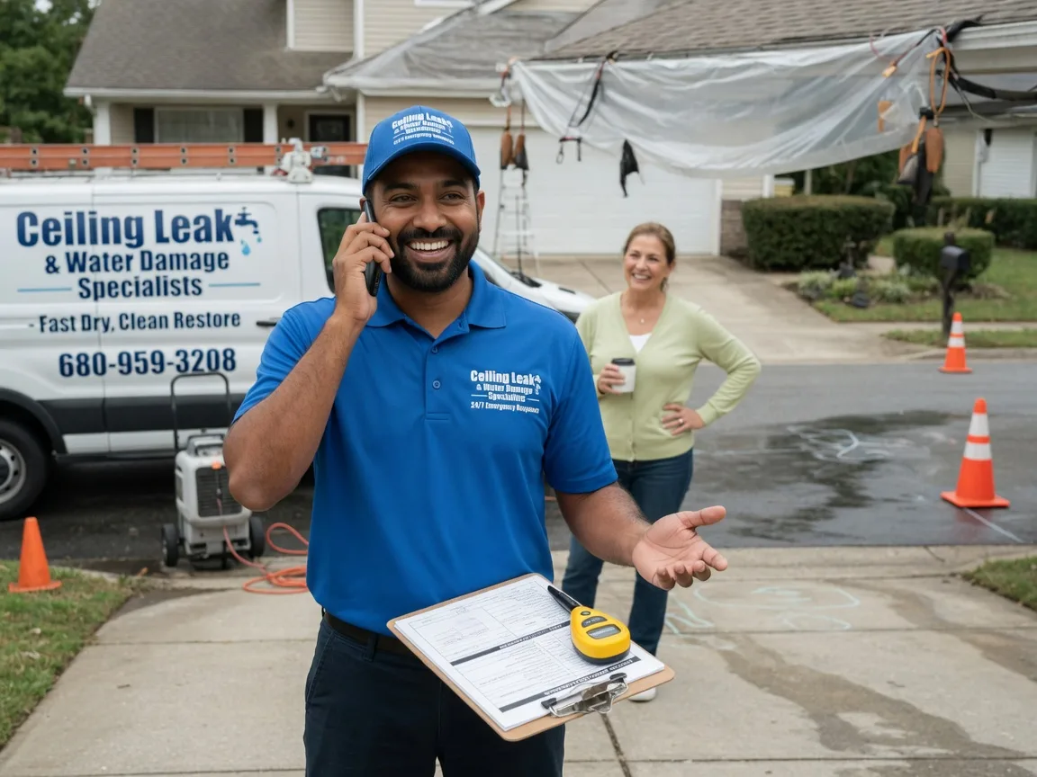 Ceiling Leak Cleanup Rindge, NH FAQs